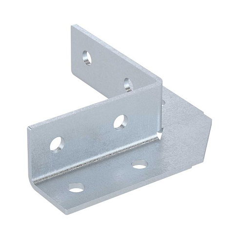 Уголок крепежный 90 градусов, двухлучевой, 8 отверстий, горячецинкованный | BMD1502HDZ | DKC