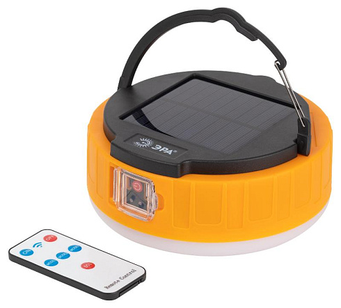 Фонарь кемпинговый светодиодный KA-701 "Персей" аккумуляторный, на солнечной батарее + пульт | Б0054044 | ЭРА