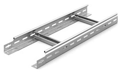 Лестничный лоток замковый 200х50х6000, толщ. 1,2 мм, Сендзимир цинк, 083256 | НЛО-200х50х6000-1,2-СЦ |  Ostec