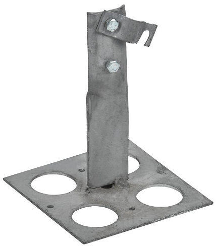 Дер. пр. кр. 6-10мм вин. пл. кр. h=150мм оц. сталь TD | ZDP85-13-1-16-150 | IEK