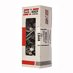 Гвоздь толевый евро оцинк. 3,0х40 (200 г) - коробка с окном | 102041 | Tech-KREP