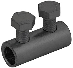 Заж. соед. прямой пр.-пр. 6-8мм оц. сталь TD | ZCC86-13-1-68 | IEK