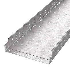 Лоток перфорированный Профи HDZ 400х100x3000 (2,0 мм) (6 м/уп) | PR16.13124 | Промрукав