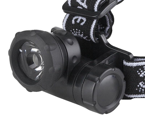 Фонарь налобный 1хLED 3хААА G1W коллиматор | C0033731 | ЭРА