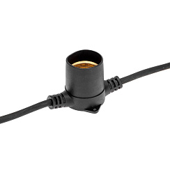 Белт-Лайт 10 м, черный каучук, шаг 50 см, 20 патронов, IP44 | 331-331 | NEON-NIGHT