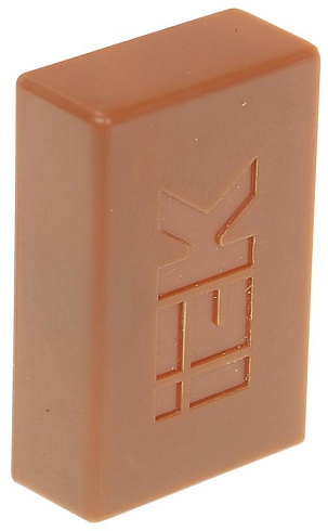 ELECOR Заглушка КМЗ 16х16 дуб (4шт/компл) | EL-KK10D-Z-016-016-K11 | IEK