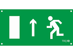 Пиктограмма (Наклейка) ПЭУ 093/094 Выход прямо левосторонний/правосторонний (260х130) РС-M /комплект, 2шт./ для MIZAR STANDARD | 2502002880 | Световые