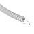 Труба гофр.ПВХ Plast с зондом d16мм (100м) белая EKF | tg-z-16-100-white | EKF