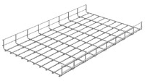 Проволочный лоток 500х60х3000, толщ. 4,0 мм, гальван. цинк, 015564 | ПЛМ-500х60х3000-4,0-ЭЦ |  Ostec