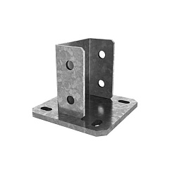 Опора №7, для СТРАТ профиля 82х41 мм, толщ. 4,0 мм, гальван. цинк, 876162 | ОП-7-4,0-ЭЦ |  Ostec