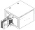 Секц. соед. с др. тип. 1000А Al 3L+N+PER IP55 тран. IEK | LB-1000A4-35-F-EA | IEK