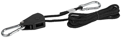 Кронштейн для фитоламп и фитосветильников  FITO-rope телескопический подвес 2 м с карабином | Б0061037 | ЭРА