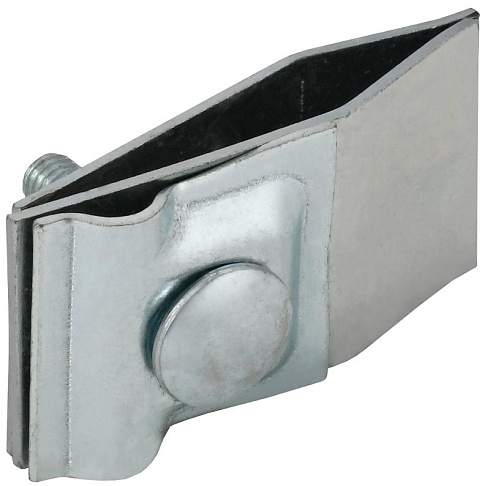 Дер. пр. кр. 6-10мм фальца прям. h=60мм оц. сталь | ZDP80-11-2-16-60 | IEK