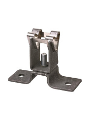 Держатель для гор. и верт. поверхностей, стал. фикс. для прута Ø8 мм, выс. со шпилькой 100 мм  | SQ2402-3222 | TDM