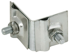 Дер. пр. кр. 6-10мм фальца угл. h=40мм нерж. сталь | ZDP80-20-2-16-40 | IEK