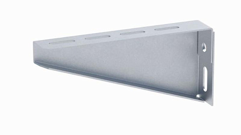 Кронштейн настенный основание 100 мм INOX |kn100-INOX|EKF