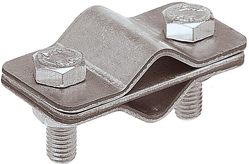 Зажим соединительный пруток — пруток параллельный, оцинк.|90550-2|Ezetek