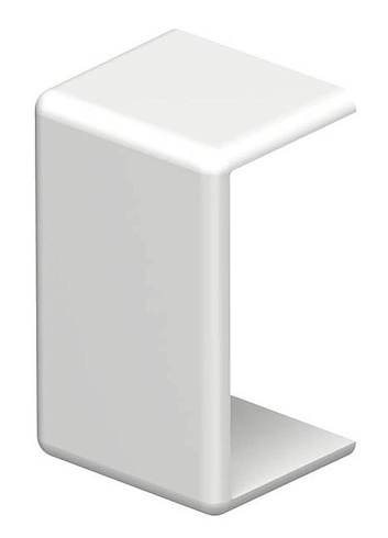 Стыковая накладка кабельного канала WDK 10x20 мм (ПВХ,белый) (WDK HS10020RW) | 6154026 | OBO Bettermann