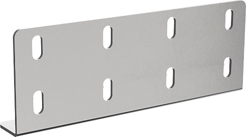 Пластина соединительная усил. h=100мм 2,0мм RAL 9016  | CLM50D-PSU-100-20-9016 | IEK