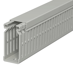 Распределительный кабельный канал LK4 N 60x25x2000 мм (ПВХ,серый) (LK4 N 60025) | 6178203 | OBO Bettermann