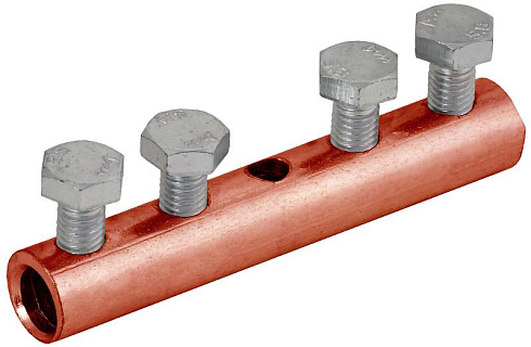 Заж. соед. прямой пр.-пр. 6-10мм медь | ZCC86-50-1-16 | IEK