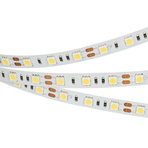 Лента светодиодная RT 2-5000 12V Warm3000 2x (5060, 300 LED, LUX) (arlight, 14.4 Вт/м, IP20) | 028583 | Arlight