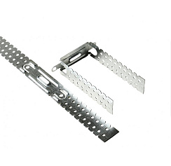 Крепеж универсальный оцинкованный 45х30х125х1 - накл. | 124424 | Tech-KREP