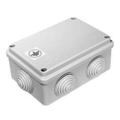 Коробка уравнивания потенциалов (КУП) для о/у 120х80х50 (64шт/кор) IP55 | 40-0340-У | Промрукав
