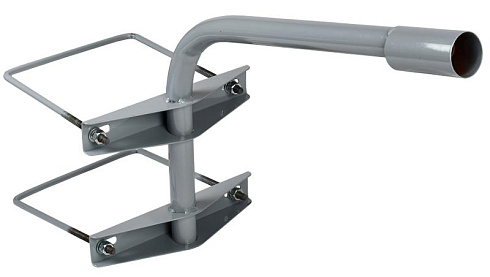 Кронштейн КНО-2 D=48 L=500 на опору 2 хомута серый  | LDKU0D-CR-48-0500-12-K03 | IEK