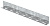 Перегородка разделительная h=80мм L3000 HDZ | CLM50D-RP-080-30-HDZ | IEK
