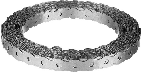 Лента монтажная перфорированная волна LV 12x0,55 (25м) | Б0047420 | ЭРА