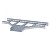 Ответвитель T-образ. лестничный 50х600мм | tlt50600 | EKF
