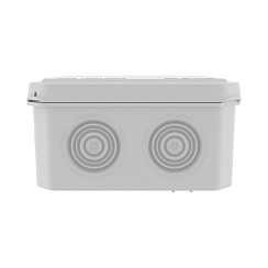 Коробка распределительная с кабельными вводами. IP55. 100х100х50мм (розница) | 53800R | DKC
