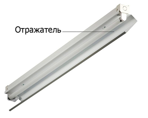 Асимметричный отражатель ARW2 к TLGP T8 136/236 для светильника, белый | 06681 | TechnoLux