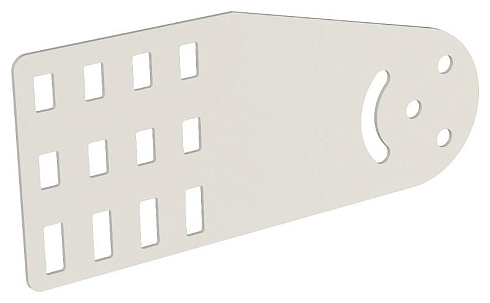 Пластина шарнирная h=100мм RAL 9016 | CLM51D-PSH-100-9016 | IEK