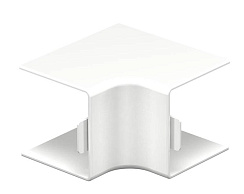 Крышка внутреннего угла кабельного канала WDK 40x40 мм (ПВХ,белый) (WDK HI40040RW) | 6191940 | OBO Bettermann