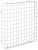 Решетка защитная для LED ДВО 660х660х95мм белая  | LT-DVO0D-R-0660-K01 | IEK