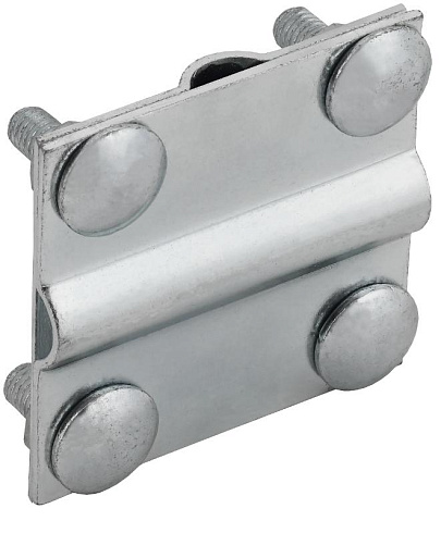 Заж. крес. пол./пр.-пол./пр. 40/12мм оц. сталь | ZCC13-11-1-12-40 | IEK