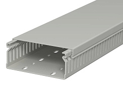 Распределительный кабельный канал LK4 40x100x2000 мм (ПВХ,серый) (LK4 40100) | 6178018 | OBO Bettermann