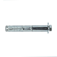 Анкер с болтом 8.8 DX ZN М10/25 (20 шт) - пакет | 147590 | Tecfi