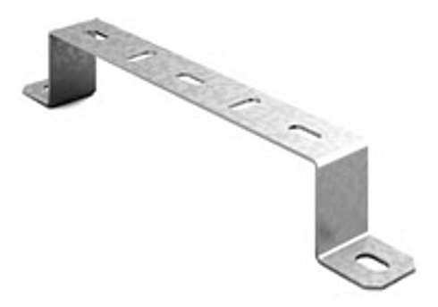 Скоба для настенного крепления 200, толщ. 2,0 мм, Сендзимир цинк, 050121 | СН-200-2,0-СЦ |  Ostec