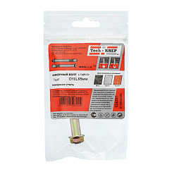 Анкерный болт с гайкой 10х60 (1 шт) - пакет ( 0,035 кг) | 124327 | Tech-KREP