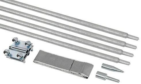 Комплект заземления 6/20 б/м оц. сталь HDZ | ZKZ11-14-020-06 | IEK