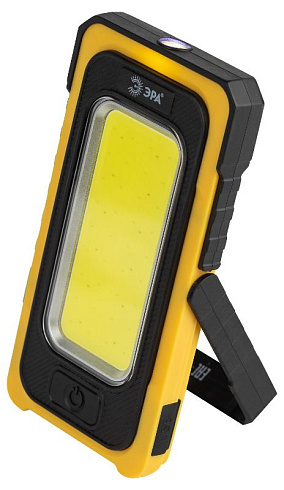 Фонарь светодиодный рабочий Практик RA-811 ручной, аккумуляторный, 15 Вт COB, powerbank, солнечная батарея, магнит | Б0054472 | ЭРА