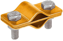 Зажим соединительный пруток — пруток параллельный, латунь|90553-2|Ezetek