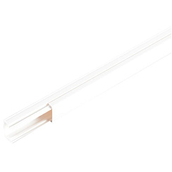 Мини-канал Metra - 24x14 - 2 метра - с крышкой - белый | 638193 | Legrand