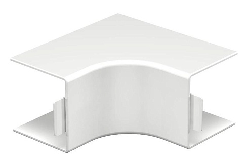 Крышка внутреннего угла кабельного канала WDK 60x60 мм (ПВХ,белый) (WDK HI60060RW) | 6192017 | OBO Bettermann