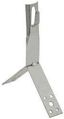 Дер. пр. кр. 6-8мм конька h=100мм нерж. сталь | ZDP80-20-4-68-100 | IEK