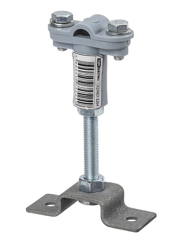 Держатель для гориз. и верт. поверхностей полим-й 2-х болтовой выс. 100 мм , для прута Ø6-10 мм  | SQ2402-3264 | TDM