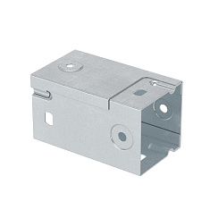 Разворот плоскости левый 50х50, глухой, цинк-ламельный | 39005ZL | DKC